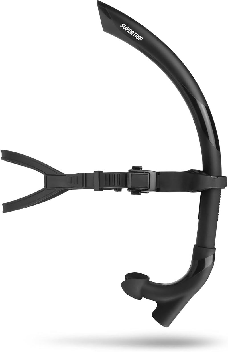 Supertrip Adult Lap Swim Snorkel for Training and Snorkeling - Image 1